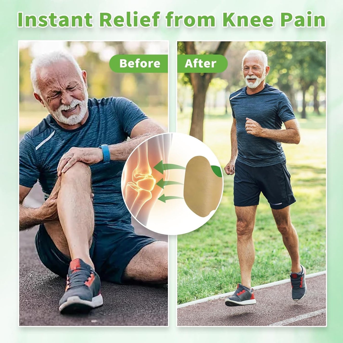 Ayurvedic Pain Relief Knee Patches