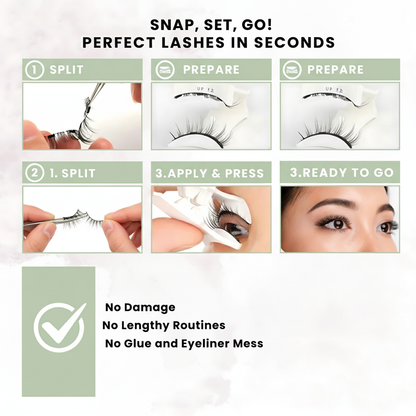 Supreme® Magnetic Eyelashes (Free Applicator)
