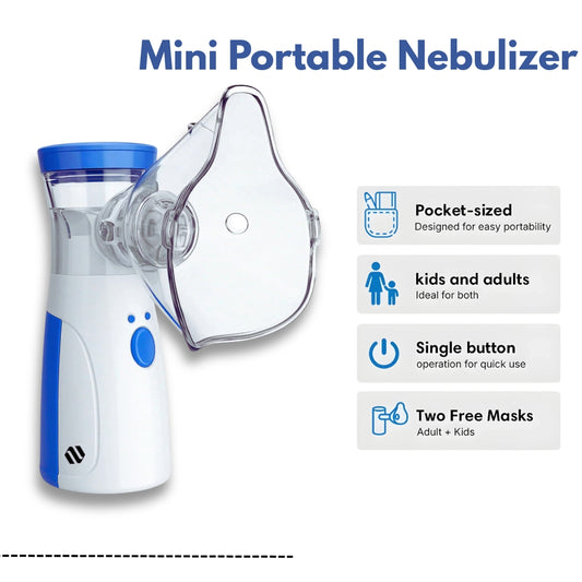 BreathEase® Mini Portable Nebulizer