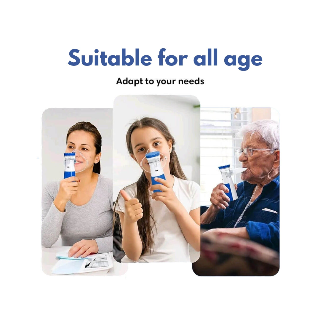 BreathEase® Mini Portable Nebulizer